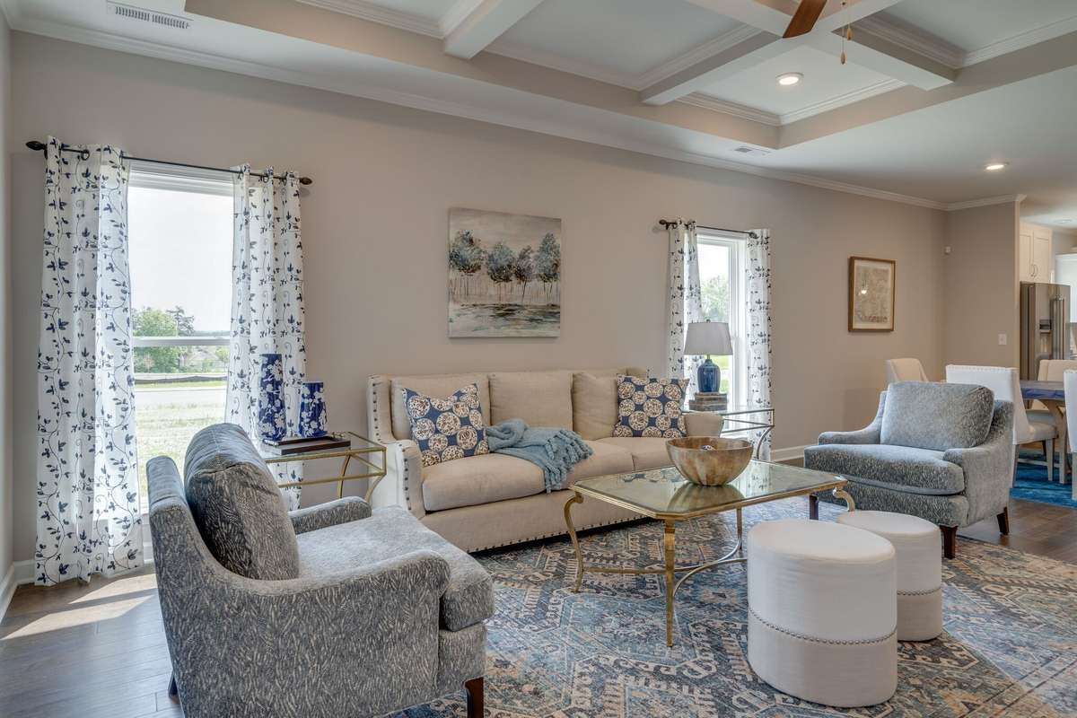 Open concept living area
*previously built home, actual selections and finishes may vary