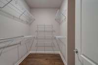 Large closets
*previously built home, actual selections and finishes may vary
