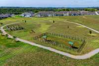 Walking paths through Harvest Point also lead to neighborhood garden and dog park.