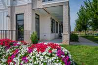 Home is just around the corner from the Harvest Point Shoppes.