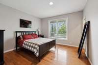 One of 4 bedrooms in main home