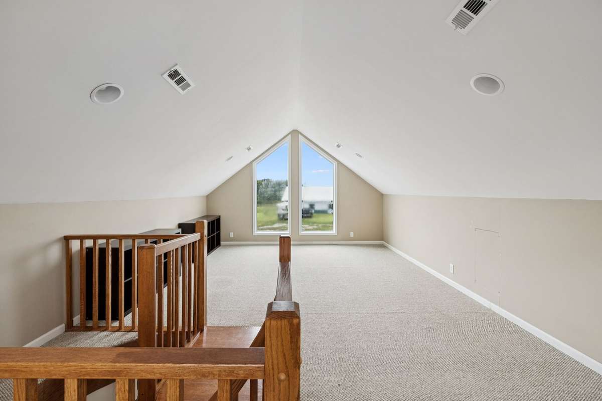 Loft area in main home
