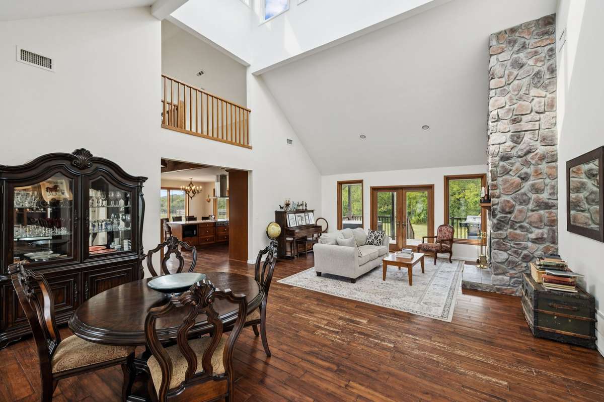 Living and dining room in Home