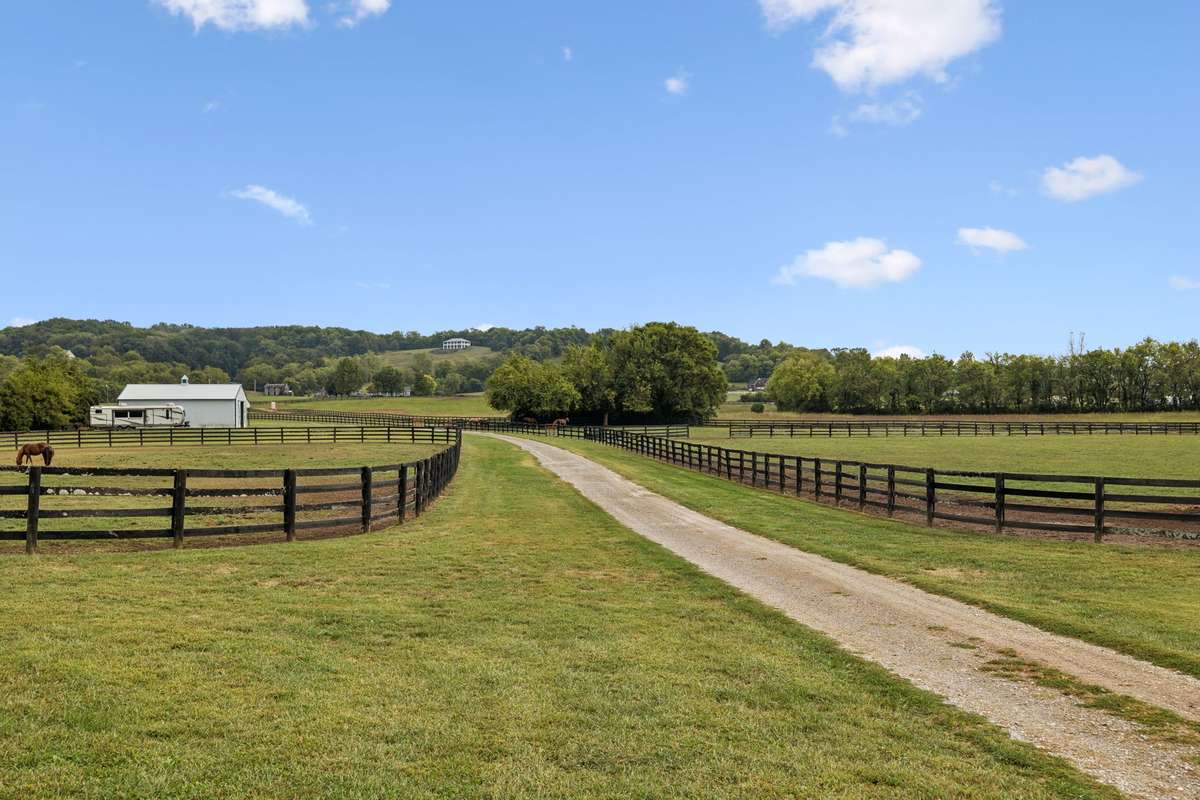 View of Farm near Main home 3rd storage barn on the left