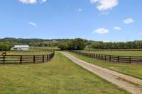 View of Farm near Main home 3rd storage barn on the left