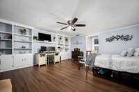 Primary bedroom on the main floor