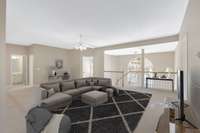 Bonus room has been virtually staged