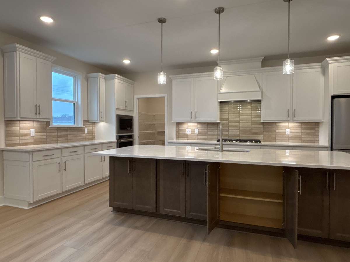 Actual Home--Huge Pantry & Extra Cabinet Storage at Island
