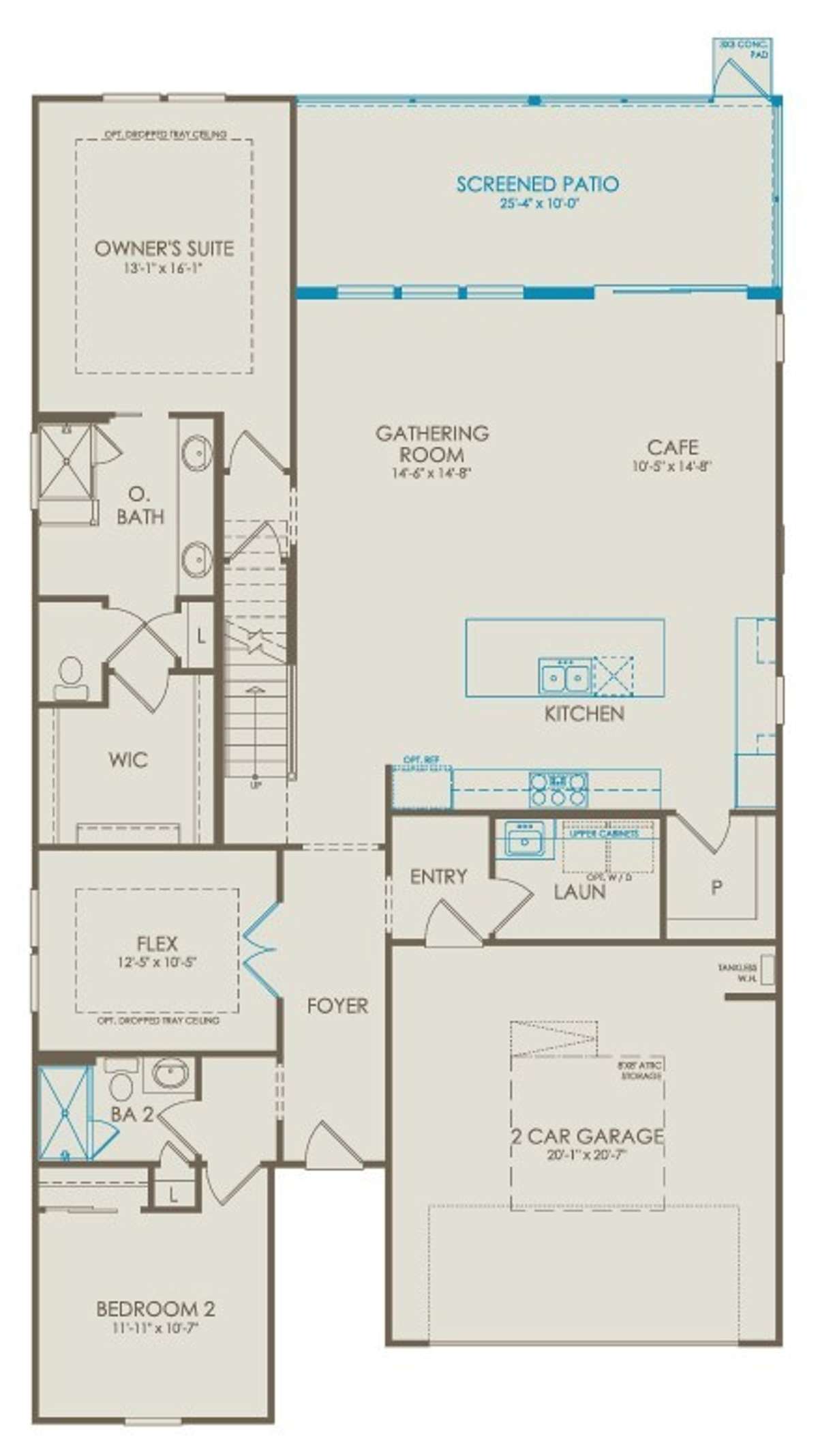 Actual Home Layout: Main Floor = 1,858 Square Feet