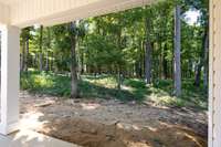 Incredible view of your wooded property!