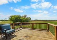 Gorgeous view off the back deck!