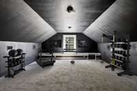Bonus room/bedroom/workout area