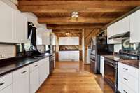 Large country kitchen with pantry and plentiful cabinet space - recently updated