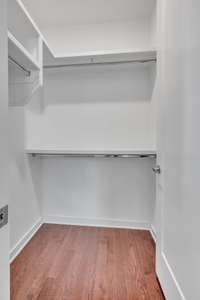 Master closet 2. There is another walk in closet, not photographed.