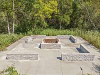 Neighborhood Fire pit amenity area