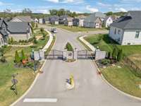 Gated Community with sidewalks and underground utilities