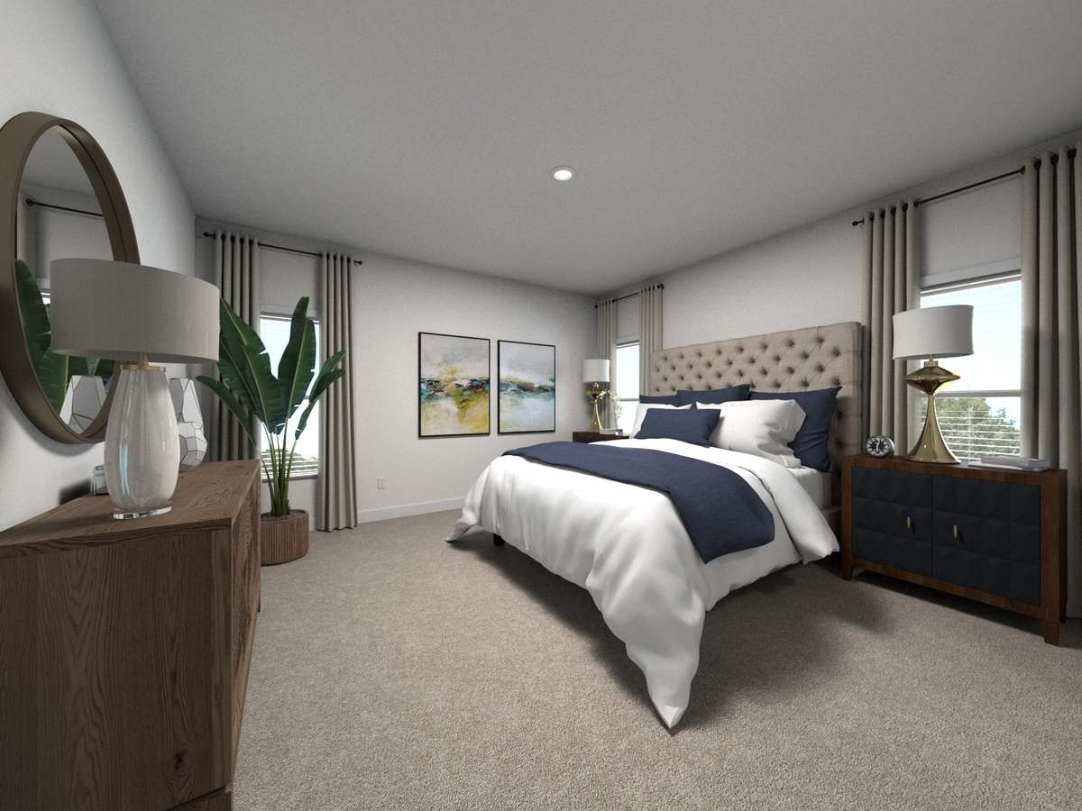 Photo is not of the actual home, but is an inspirational photo of builder’s model home and may depict options, furnishings, and/or decorator features that are not included