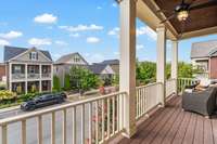 Your view from the balcony