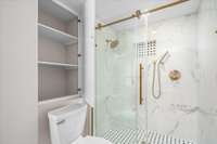 PRIMARY BATH WITH NEW WALK IN TILED SHOWER