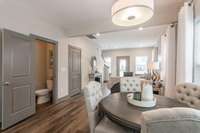 Pictures of former model home