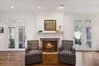 open up the doors to the patio and bring the outdoors in!