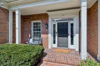 Front porch to greet your guests.
