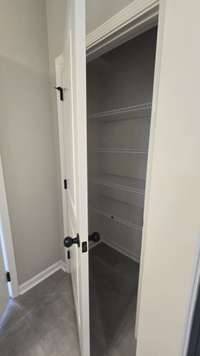 linen in the master suite