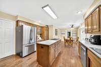 Kitchen island with storage