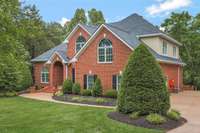 Very large driveway can handle 4-8 vehicles