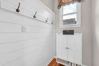 Drop zone off the garage