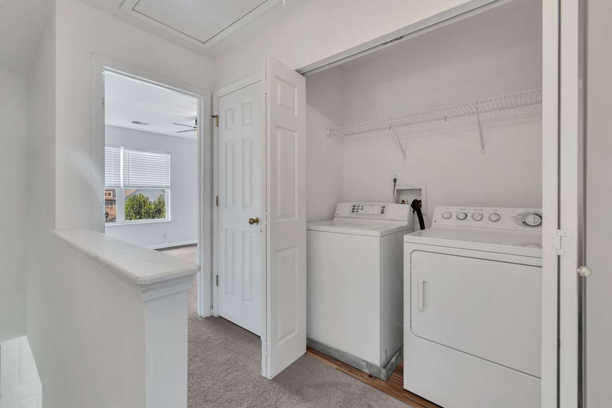 Laundry Room w/Washer & Dryer to remain.