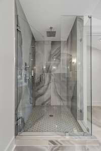Large walk in shower in private bathroom. (pic from prior listing)