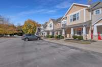 Ample parking spaces