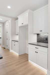 Nothing was left out.  Note the under counter lighting and the toe kick lighting, even in the kitchen!