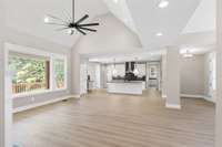 Front and back has tons of windows to the world!