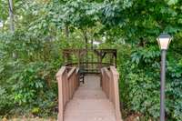 Take a walk a few steps down the driveway and enjoy this community gazebo. A few steps from this is a walking trail down to the river.