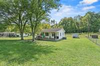 Large trees for shade.