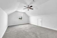 This oversized 4th bedroom also makes the perfect craft room, home office, playroom....the possibilities are endless!