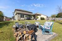 Firepit does not convey