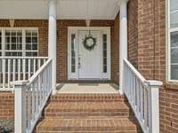 Covered Front Porch Entry