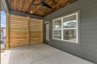 Covered Back Patio - outdoor living