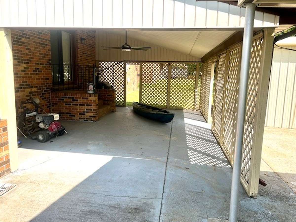 Covered Back Porch