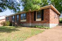 Concrete driveway with room for many cars