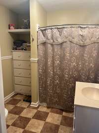 Primary en-suite bath.