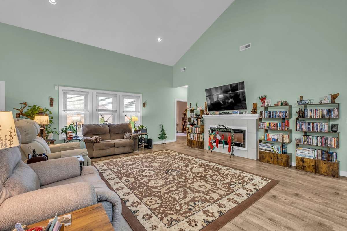 Living room area of the spacious Great Room.