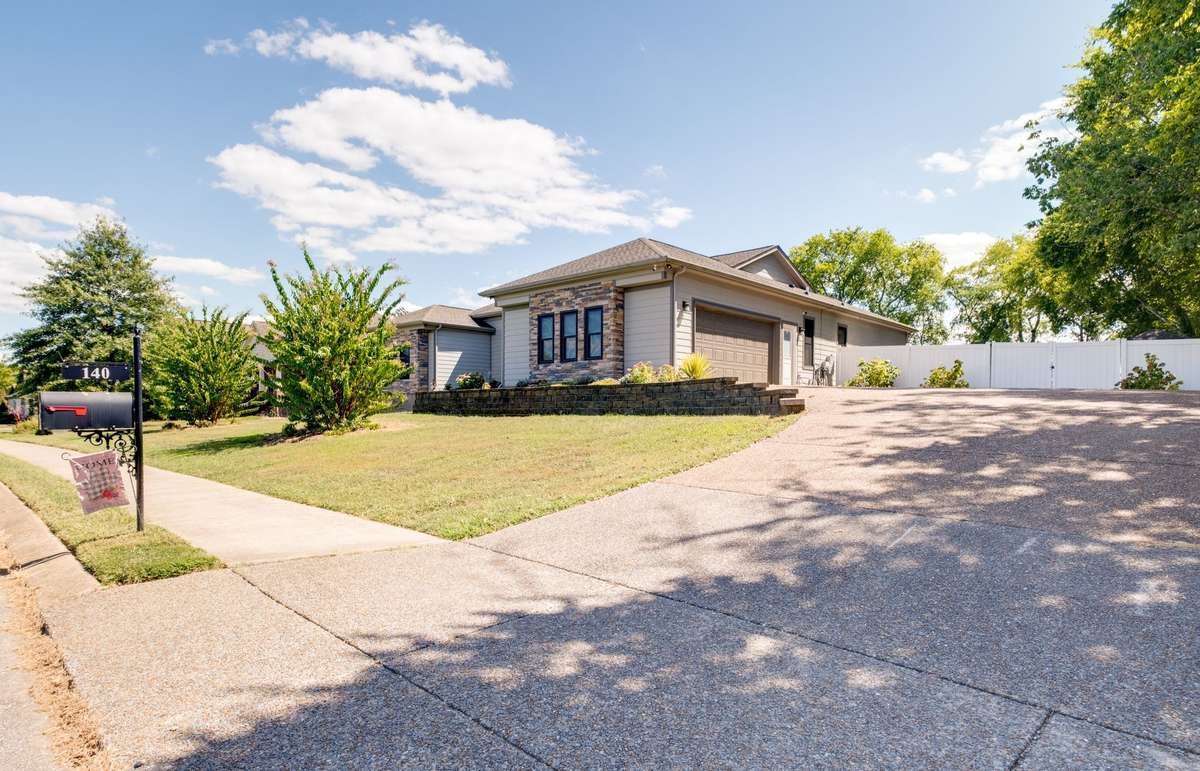 2700 sf home with two car garage and plenty of parking.