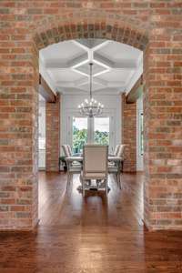 Look at that Ceiling ! The Builders Knocked This one out of the Park with all the Extras !!!