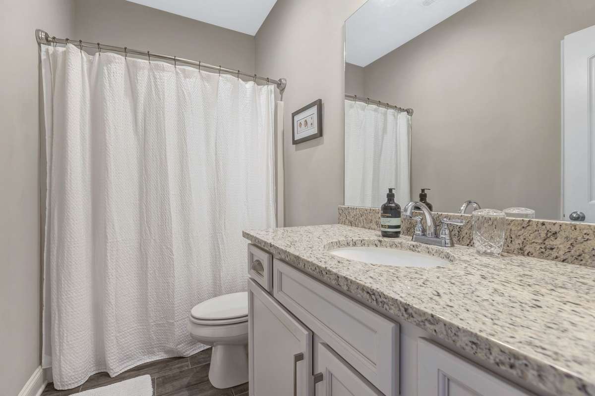Guest bath with shower/tub