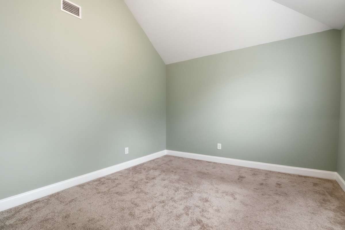 Upstairs bedroom above kitchen