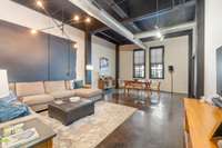 Separate dining in the back of unit. All windows have new, motorized window treatments.